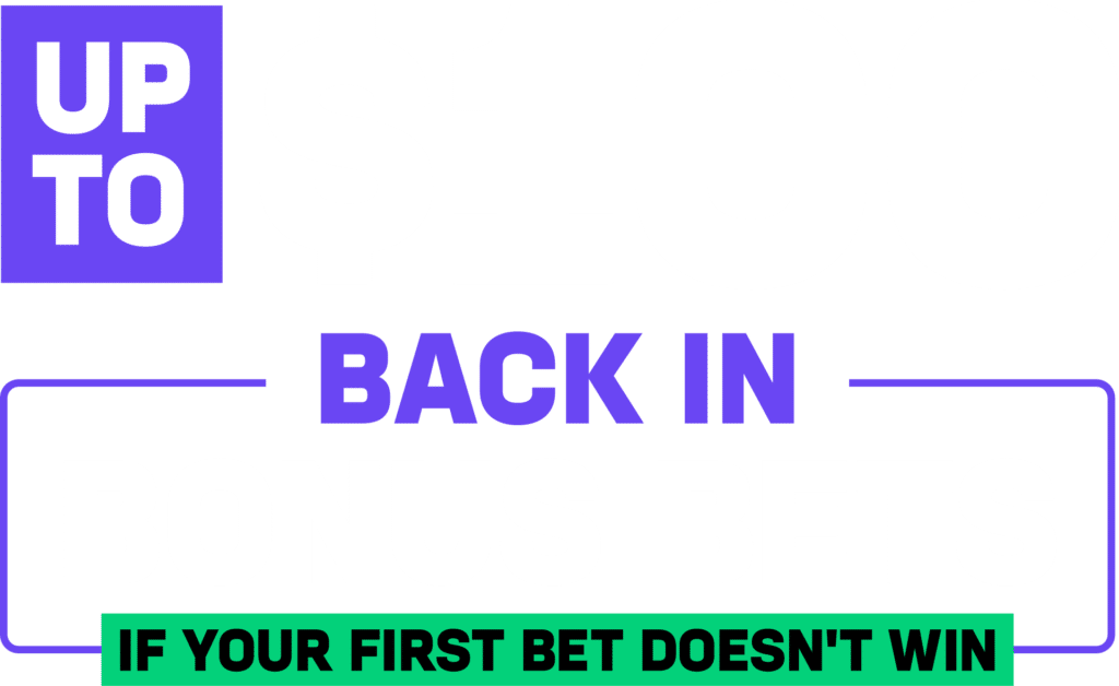 Up to $100 back in bonus bets if your first bet doesn't win