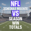 schedule vs win totals