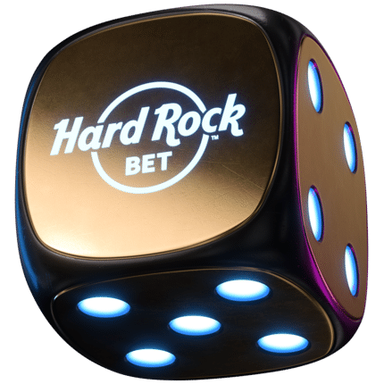 Hard Rock craps dice