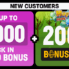 200 bonus spins plus 1000 casino loss back