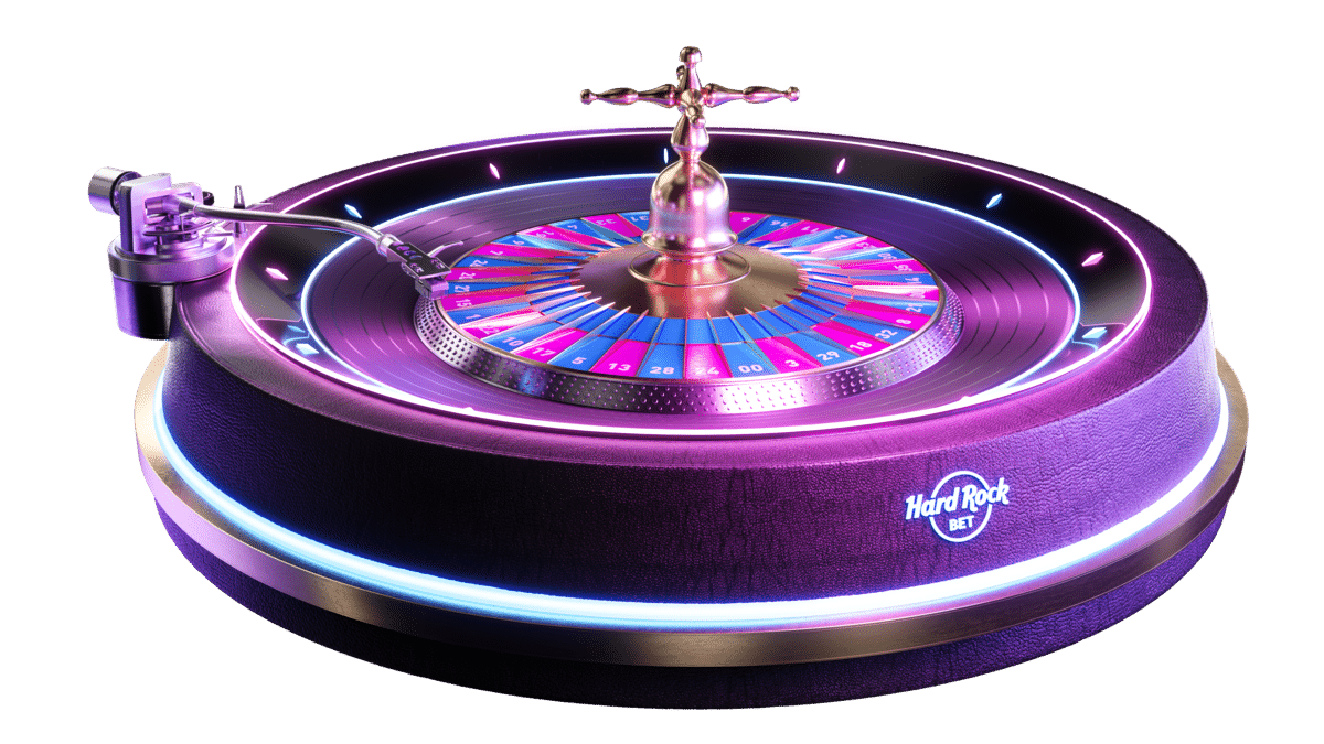 Hard Rock roulette wheel