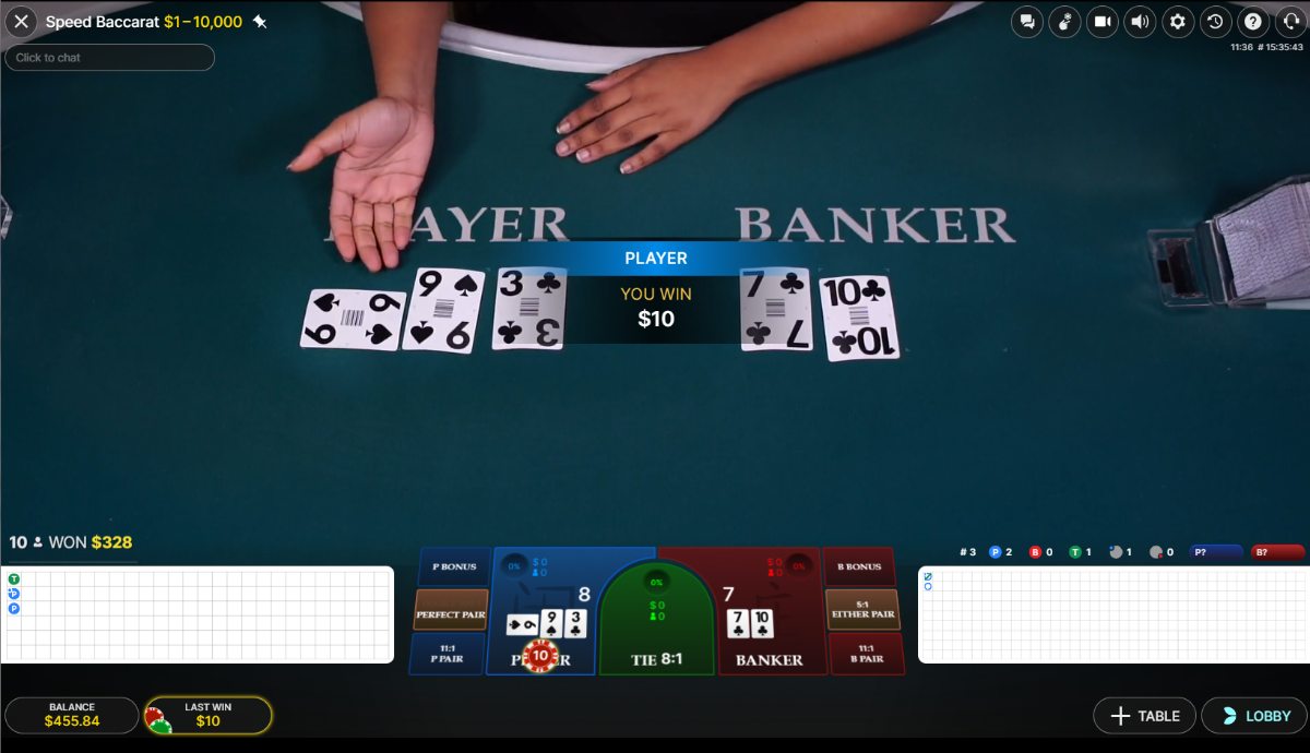 speed baccarat