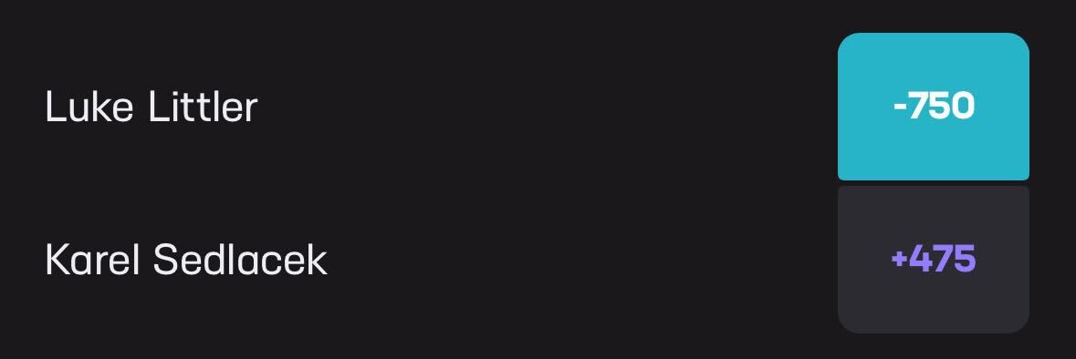 Darts odds at Hard Rock Bet Sportsbook