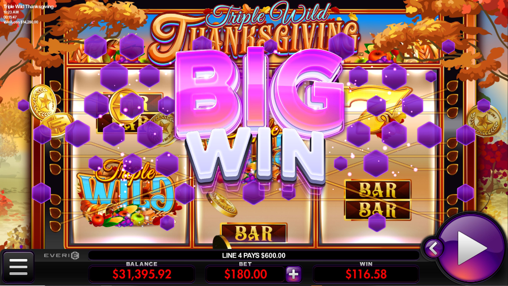 Triple wild thanksgiving