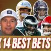 Middlekauff Week 14 bets