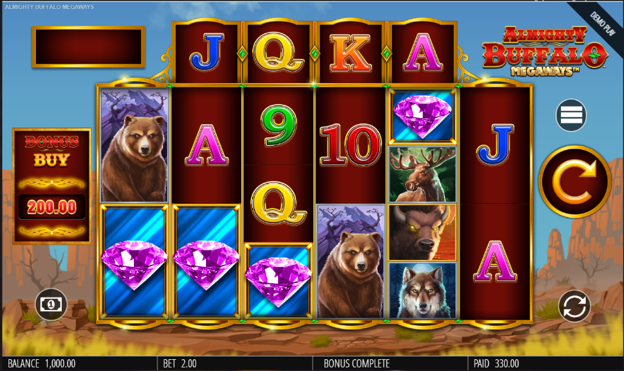 Almighty Buffalo Megaways Slot