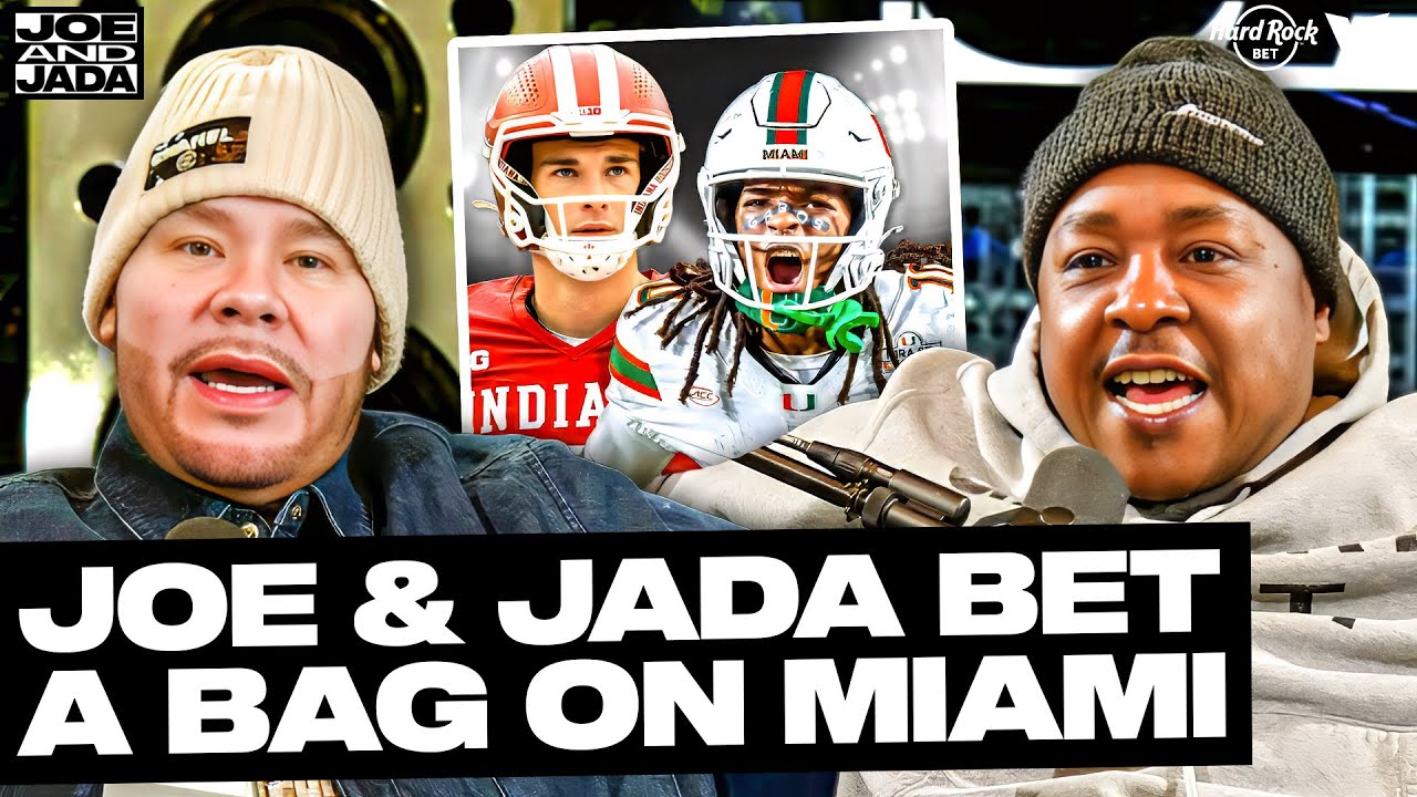 Fat Joe & Jadakiss BET A BAG on Miami beating Indiana in CFP