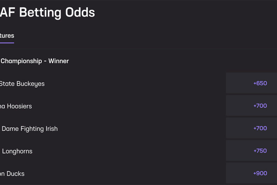 hard rock bet ncaaf odds