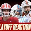 CFP playoff reaction