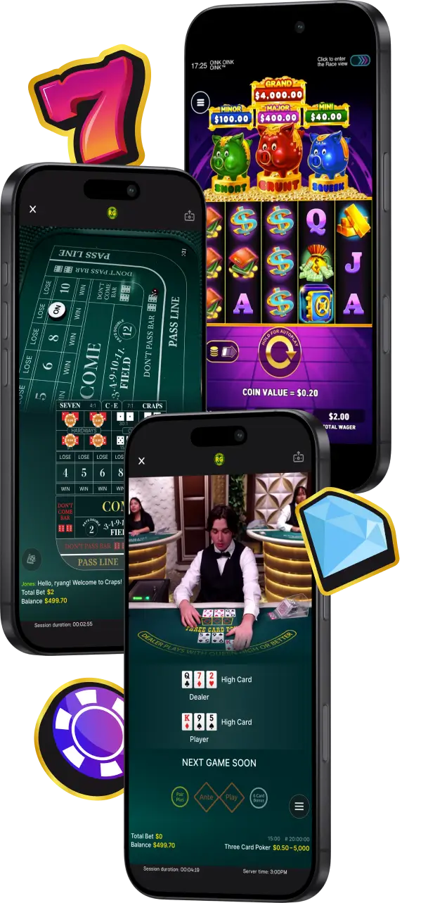 Hard Rock Casino srcreens