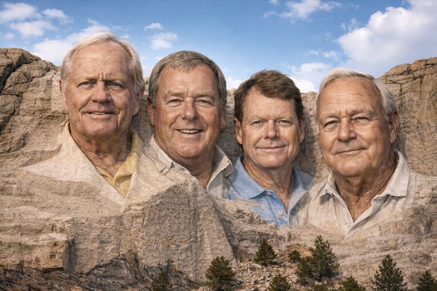 golf mount rushmore