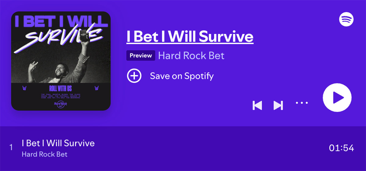 I Bet I Will Survive track