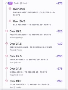 B Hen Parlay March 12