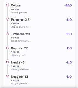 Club 520 Parlay March 18