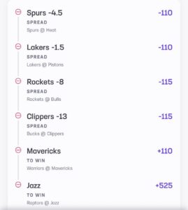 Club 520 Parlay March 23