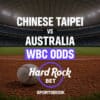 Chinese Taipei vs Australia WBC
