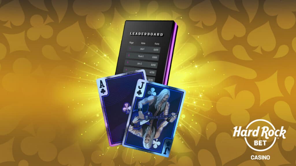 Blackjack Leaderboard promo at Hard Rock Bet Online Casino