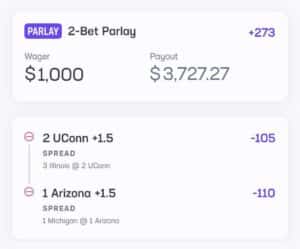 B Hen Parlay April 2