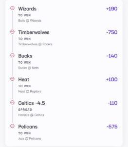 B Hen Parlay April 7