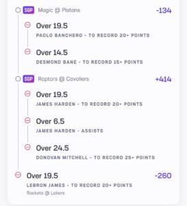 B Hen Parlay April 29