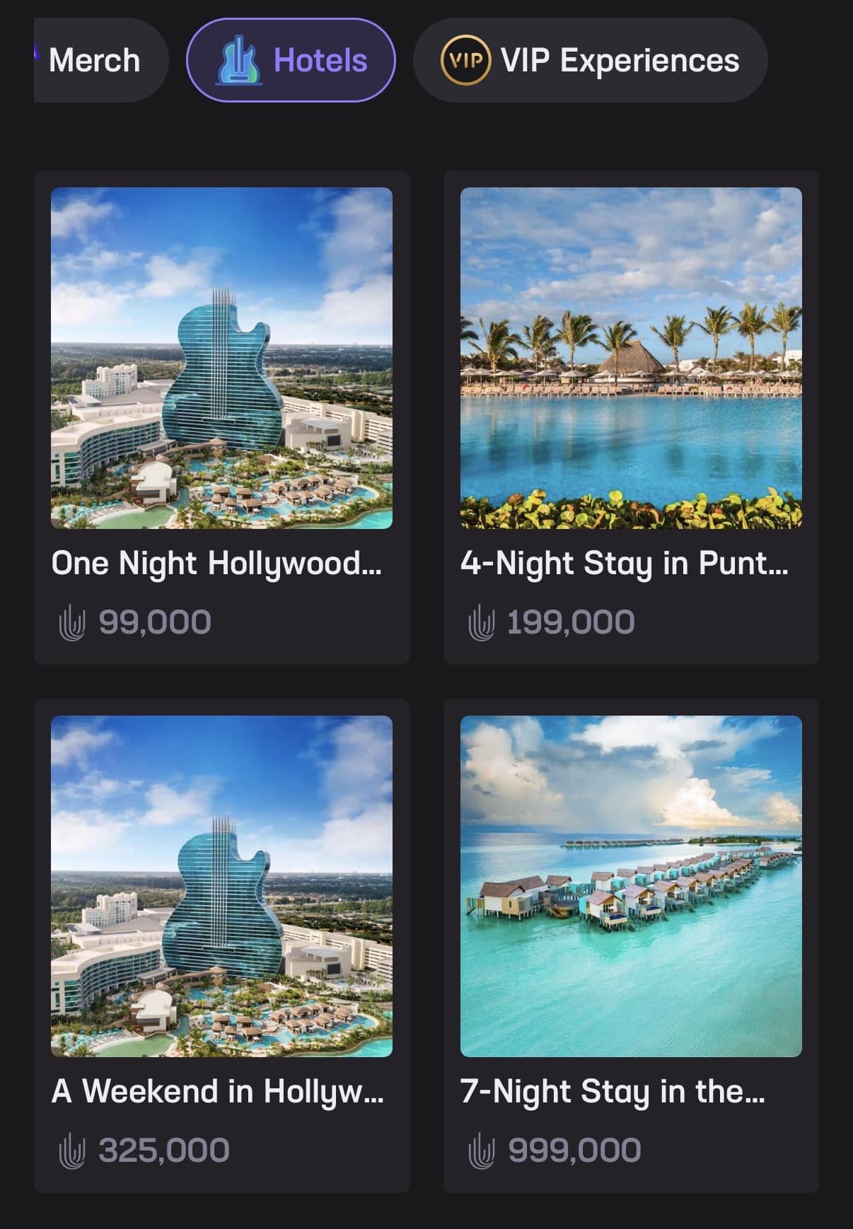 new rewards experience