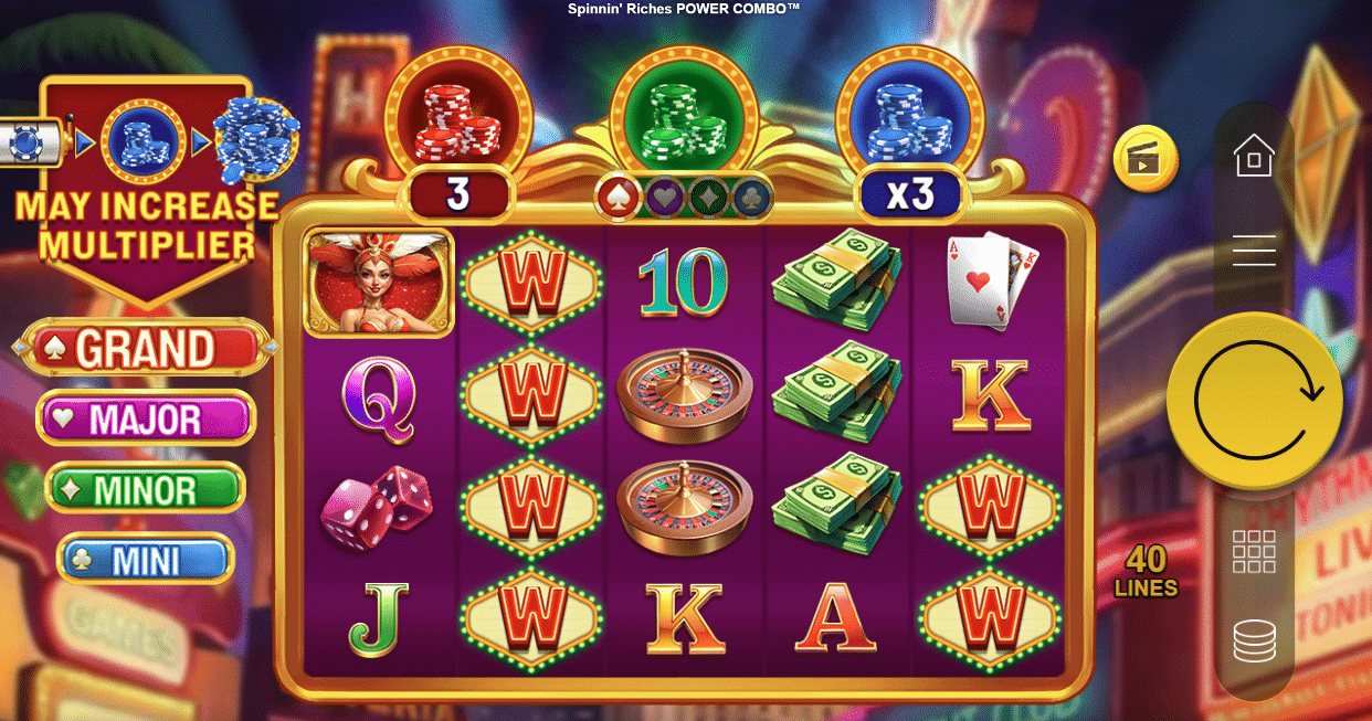 Spinnin' Riches Power Combo