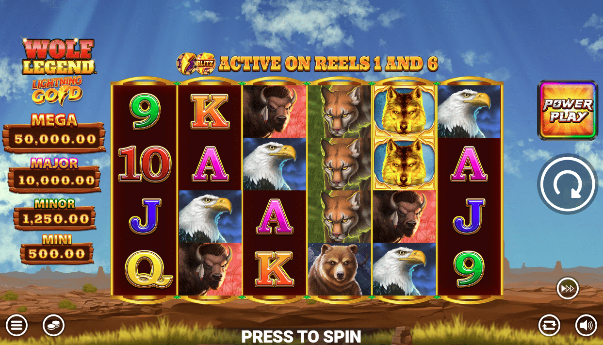 Wolf Legend Lightning Gold