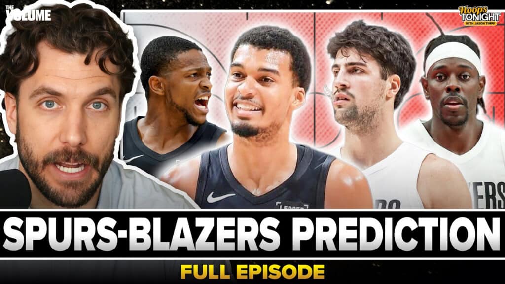 Hoops Tonight Blazers vs. Spurs April 17