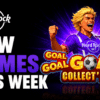 New Games This Week include Hard Rock Goal Goal Goal Collect 'Em