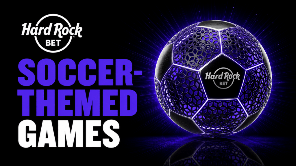 Soccer-themed games at Hard Rock Bet