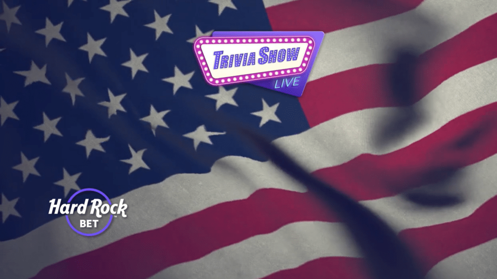 Trivia Show Live - USA flag