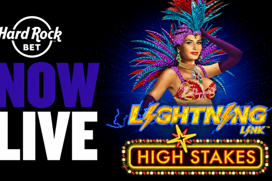 Now live at Hard Rock Bet - Lightning Link High Stakes