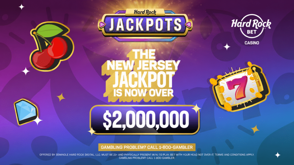 The New Jersey Mega Jackpot is now over $2 million