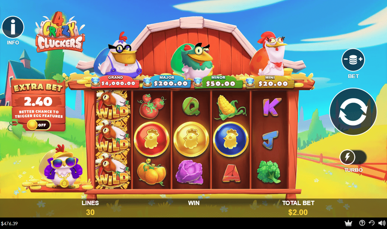 4 Crazy Cluckers