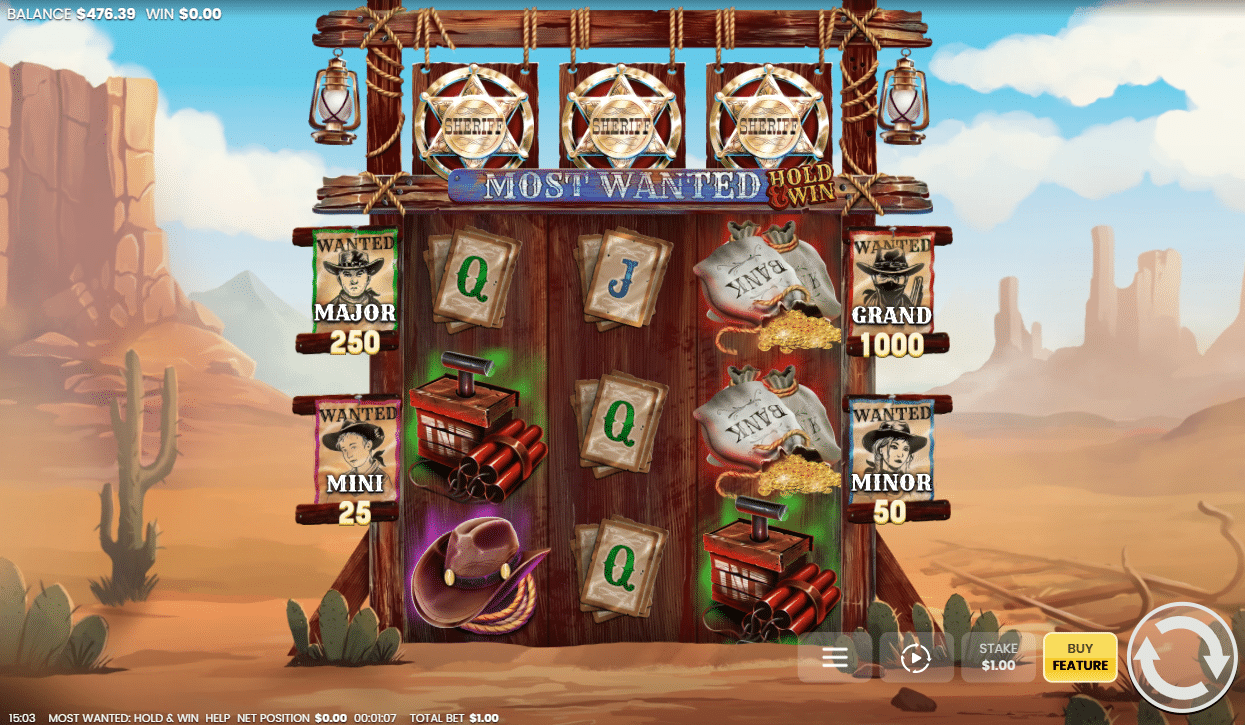 Most Wanted Hold and Win