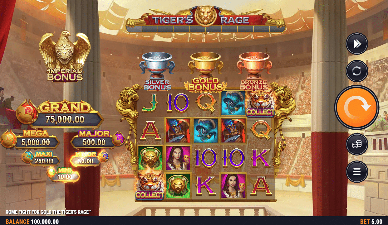 Rome Fight for Gold The Tiger's Rage