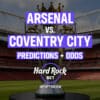 arsenal vs coventry city predictions