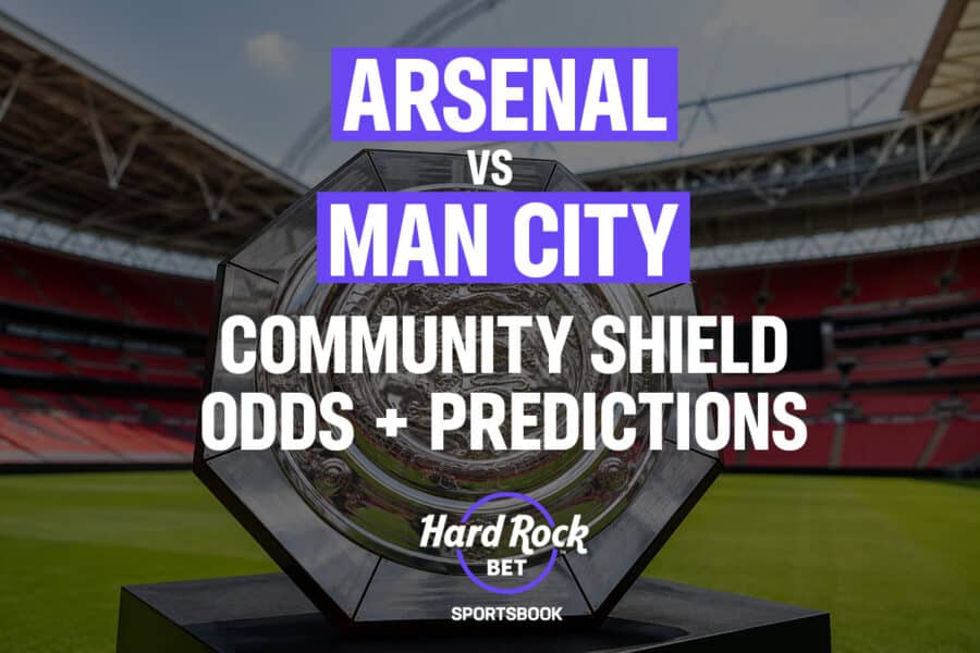 Arsenal vs Man City Odds, Community Shield