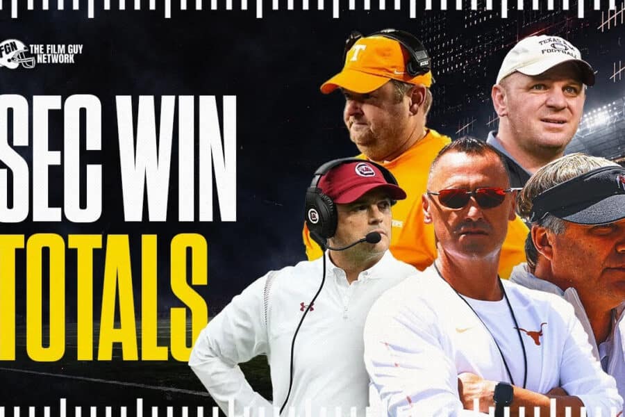 The Film Guy SEC Win Totals