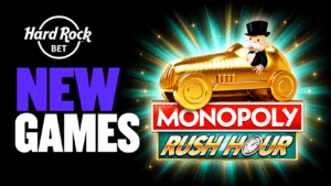New games at Hard Rock Bet include Monopoly Rush Hour