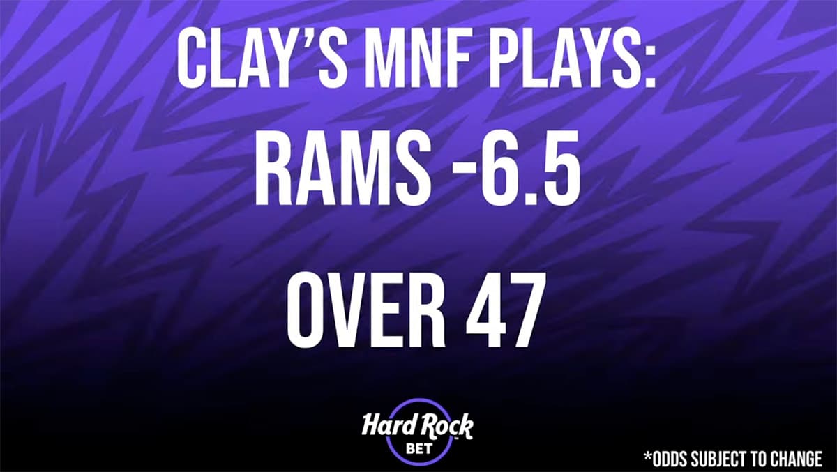 Clay Travis MNF picks