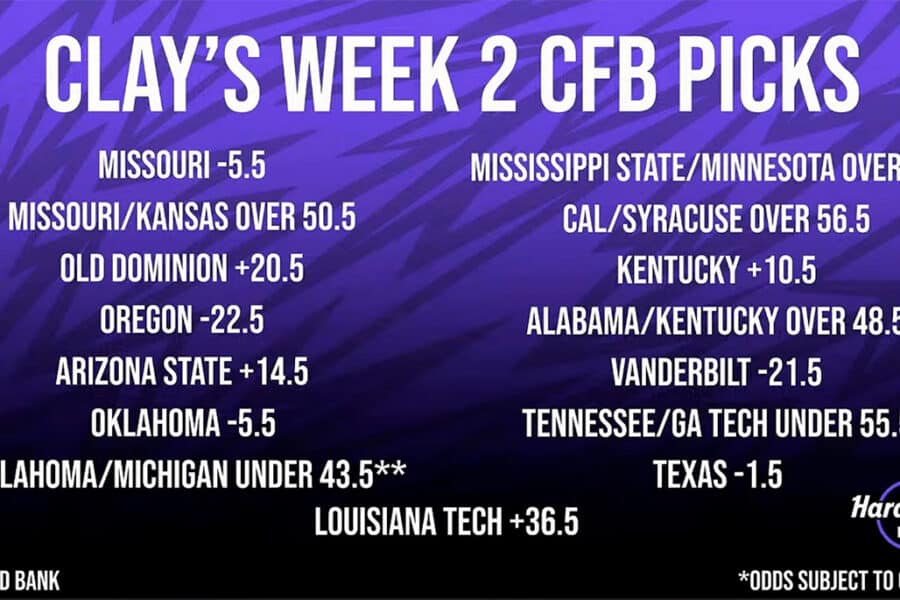 clay travis week 2 cfb picks
