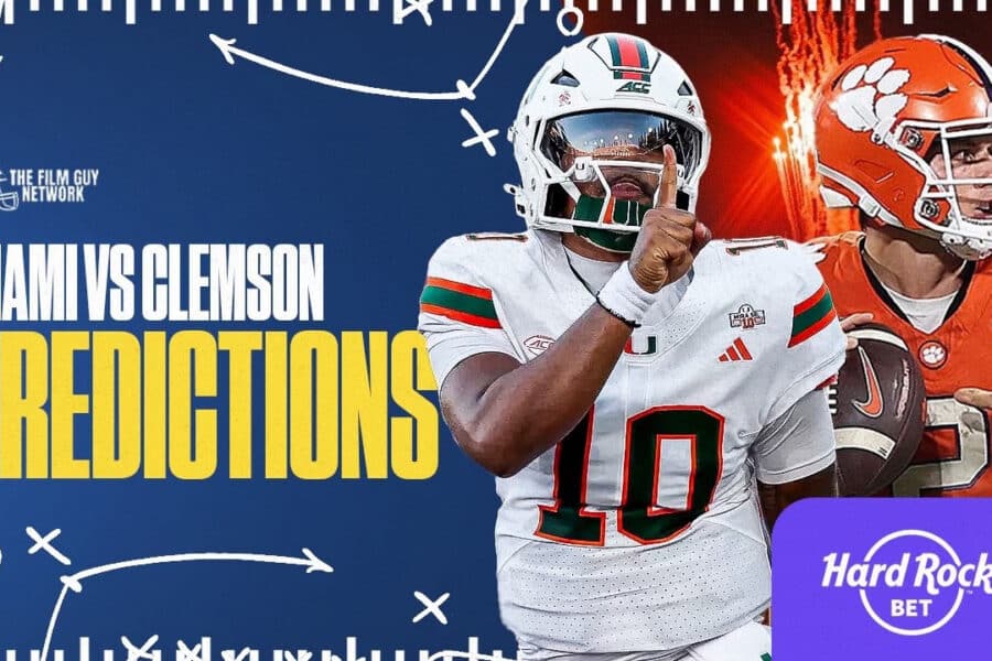 The Film Guy Miami vs. Clemson Predictions