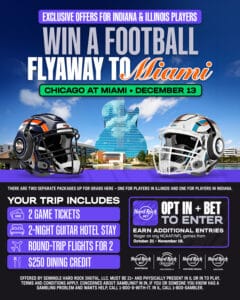 Football Flyaway Package: Illinois + Indiana