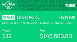 12 TD Parlay