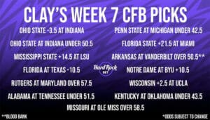 Clay Travis Week 7