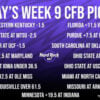 Clay Travis Week 9