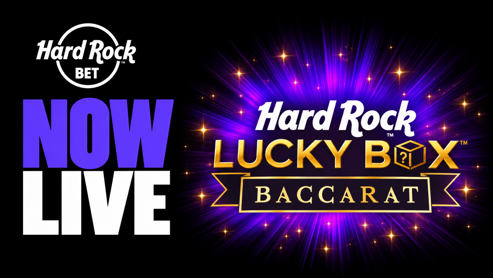 Hard Rock Lucky Box Baccarat Now Live at Hard Rock Bet