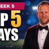 Joe Raineri NFL Week 5