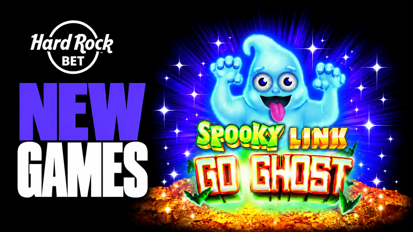 New games at Hard Rock Bet include Spooky Link Go Ghost